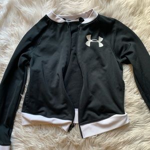 An Under Armour zip up